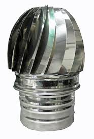 DEFLECTOR SOMBRERETE INOX.DE 125