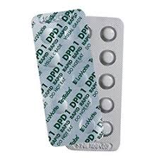 PASTILLA DPD1 CLORO LIBRE PRECIO/UD.