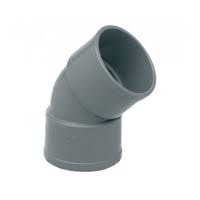 CODO PVC-S H-H 125-45º ENCOLAR