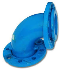 CODO 90º FUNDICION BRIDAS DN.65