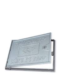 PUERTA CONTADOR ALUMINIO C/CERRADURA 20x15